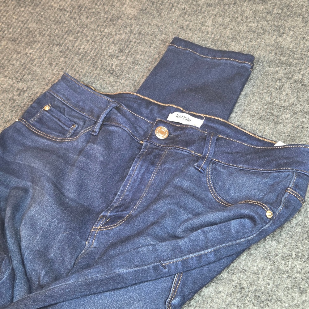 Kensie Jeans Women's Blue Denim Skinny Leg Stretch Pants Size‎ 6 28
